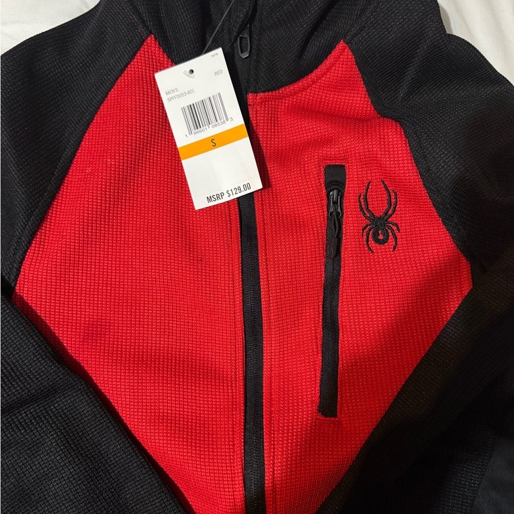 Spyder Red and Black Performance Jacket